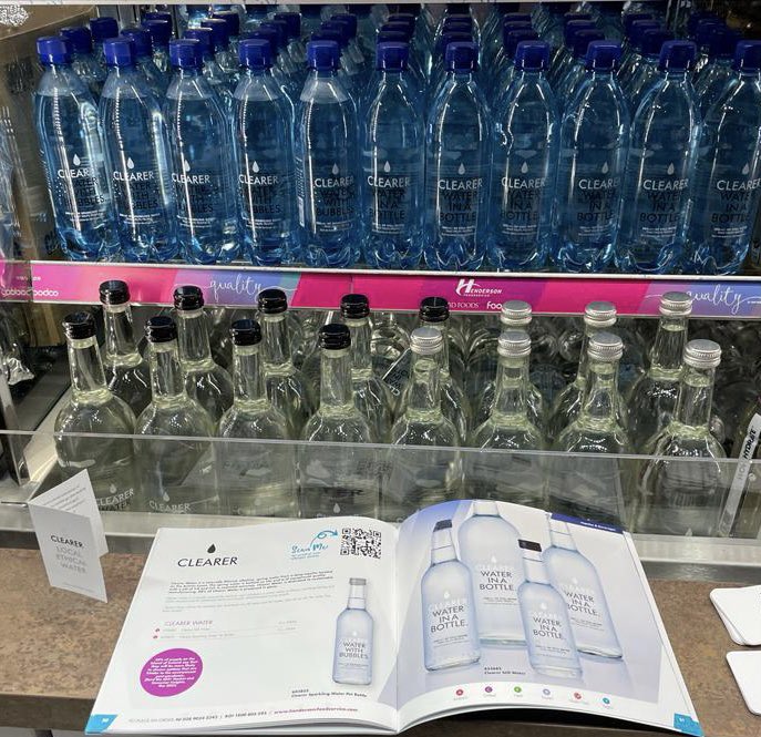 ClearerGroup's tweet photo. Good morning everyone, Soilèir is back at the @IFEX_NI promoting our partners @ClearerWater and @wowhydrate. Come join us at B2 to discuss all opportunities and taste these amazing healthy hydration products.
#BeBraveBeFree
#Waterthathelpspeople
#pushit to be the best https://t.co/KGREG8AnI3