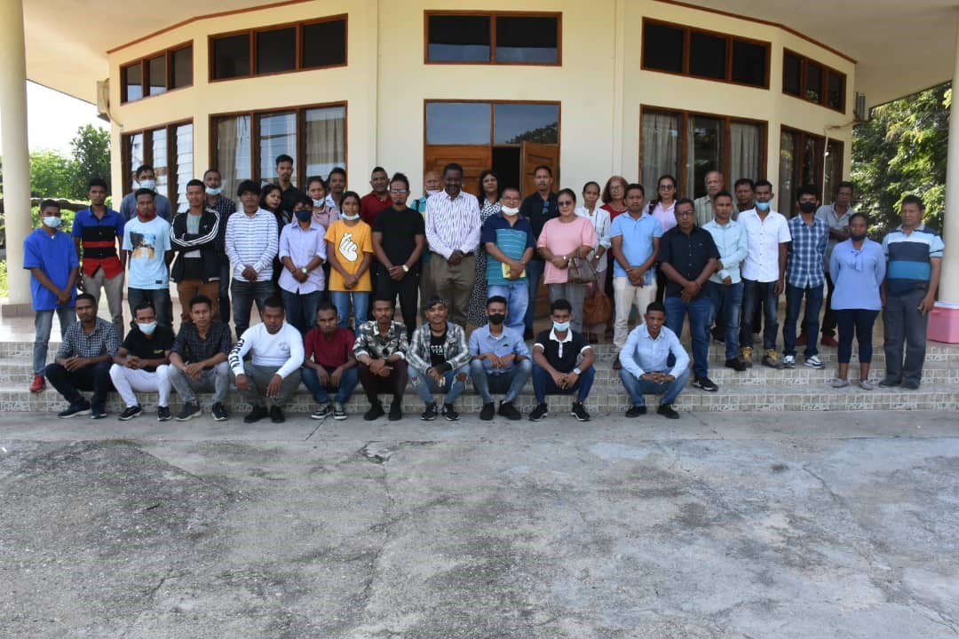 ERA_AF_TL's tweet photo. On 21st - 22nd and 25th  March 2022 ERA-AF project provided refresher training to engineers, supervisors, and directors of 34 contractors, for details click https://t.co/BMypYVecmT

The project is funded by @EU_TimorLeste and implemented by @ilo https://t.co/7Fj6s5tWjJ