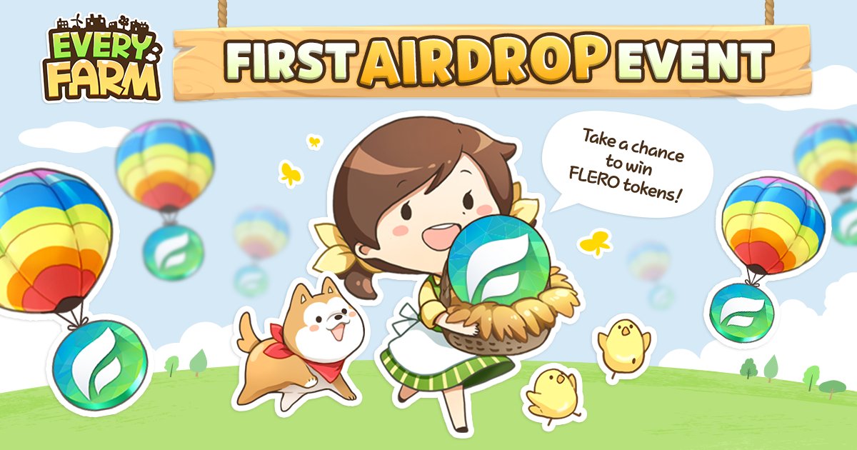 🎁The First Airdrop of EVERY FARM Is Now Live!  

🎁Rewards: FLERO tokens for Top Inviters

🎁AIRDROP Campaign Period: 31 March to 13 April (UTC+9) 

🎉Go and take a chance to win FLERO tokens!
bit.ly/3Lq6Xp5

#Airdrop #AirdropCrypto #Airdrops