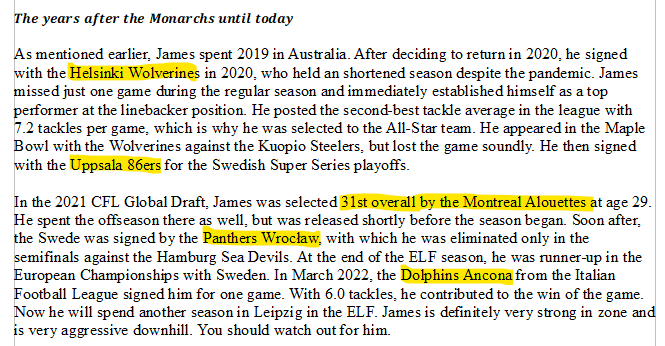 aroundtheelf's tweet photo. The 30-year-old has already experienced quite a bit. Learn more about him here.
#GoLeipzigKings #ELFSigning #ProFootballSweden https://t.co/2b27CpH77K