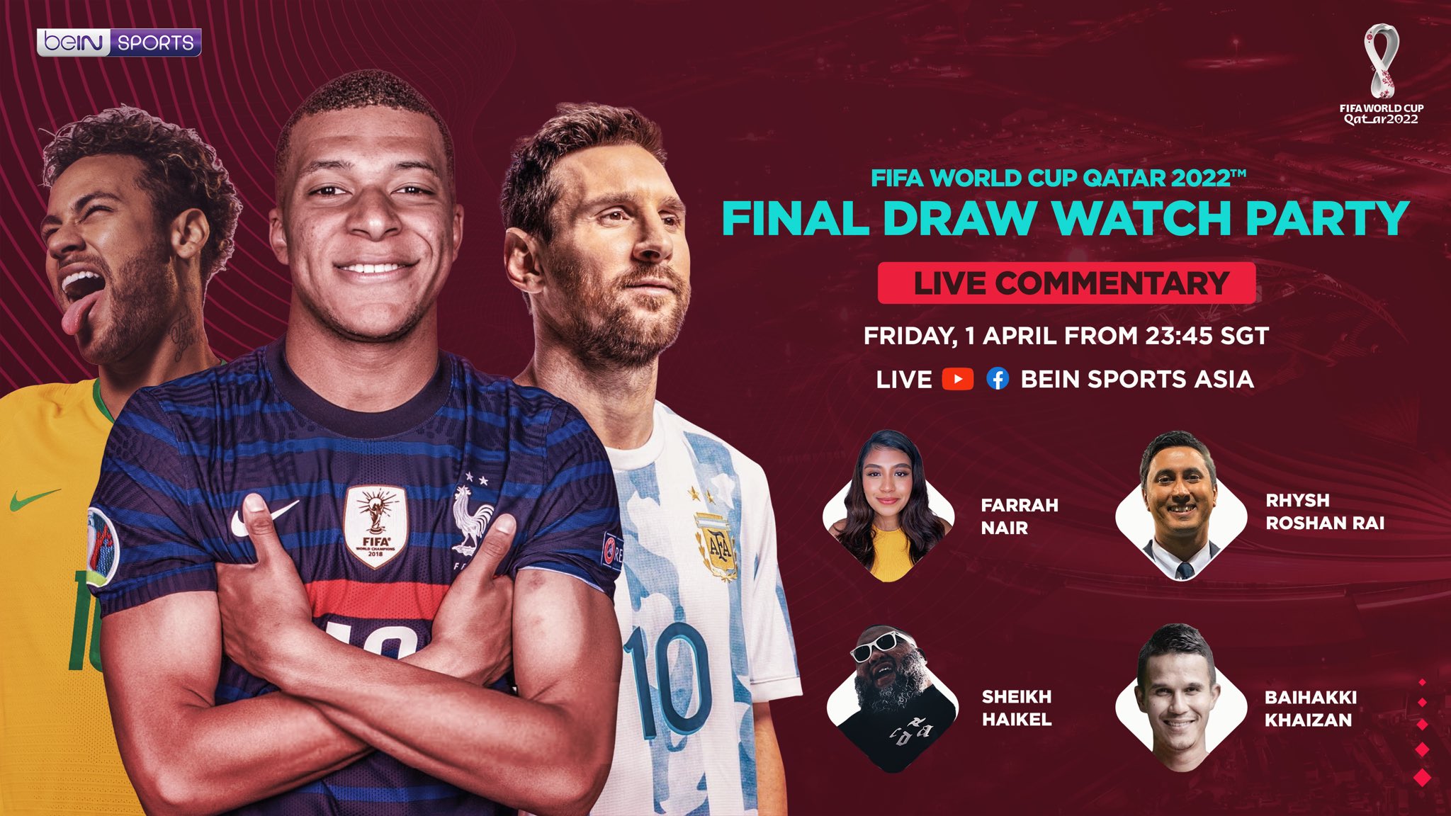 Final Draw FIFA World Cup Qatar 2022