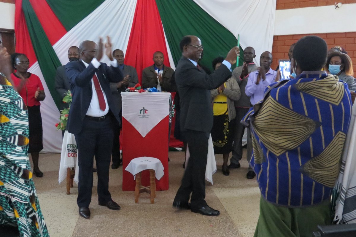FTCKAIMOSI's tweet photo. CHAPLAINCY PROGRAM LAUNCH!!!
Friends Theological College –Kaimosi  has today launched 2 new programs Diploma in Chaplaincy and Bachelors of Chaplaincy, led by the Principal Dr.Robert J. Wafula and the Academic Dean Dr. Wekesi Mukimba. https://t.co/E8M2mxPDhf