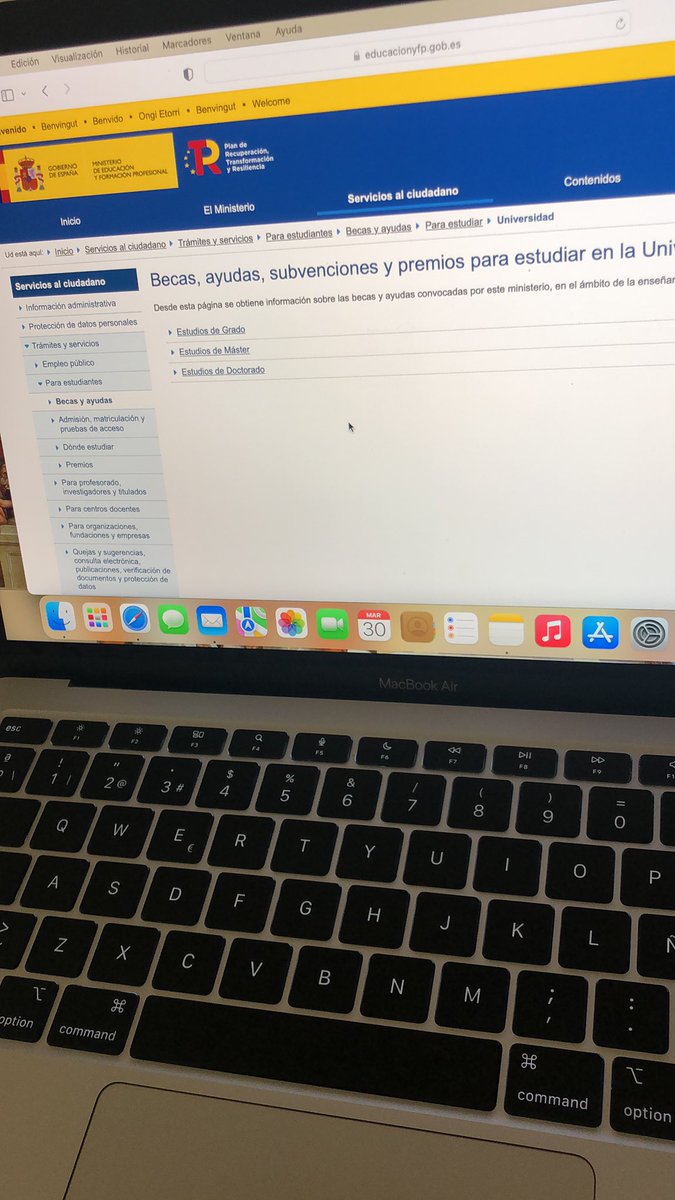 tamarasUSC's tweet photo. recordatorio de que hoy empieza el plazo para cubrir la beca mec!! #infantilUSC #TIC #becasmec https://t.co/K8f1hqDnGP