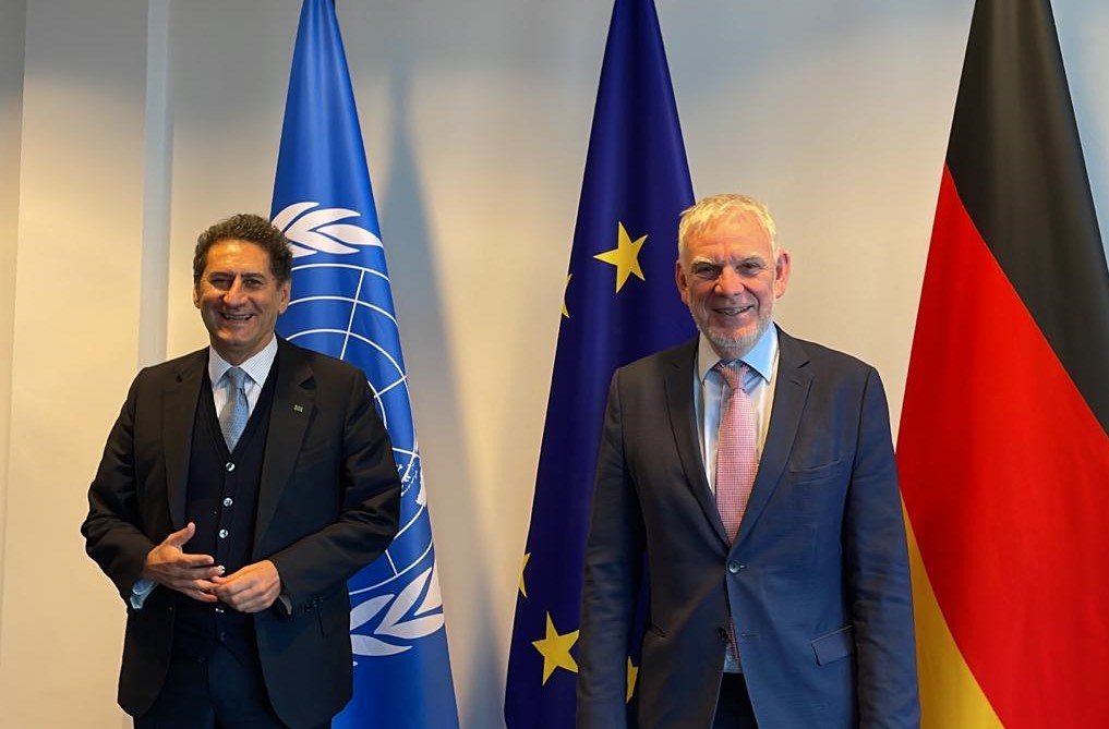 Pleasure to meet w/ <a href="/JochenFlasbarth/">Jochen Flasbarth</a>, State Secretary for Economic Cooperation &amp; Development at <a href="/BMZ_Bund/">Bundesentwicklungsministerium</a>. Look forward to deepening our cooperation &amp; advance #energytransitions around the globe to make real progress in pursuit of sustainable development &amp; #justtransition goals.