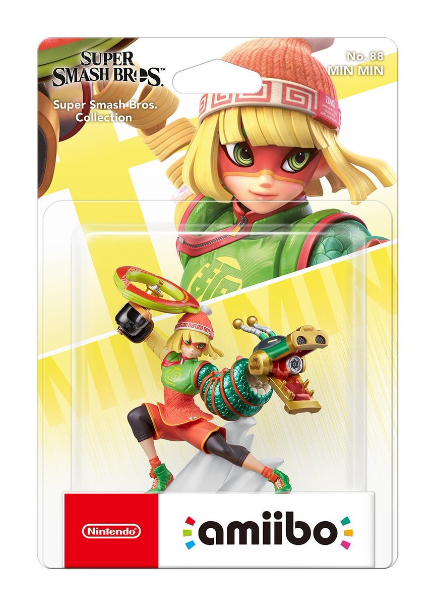 GoldDreams's tweet photo. One month out from the #ARMS representative #Amiibo Looking forward to adding it to the collection. #SupportARMS #ARMSNice #MinMin https://t.co/CwcnUxQRCC