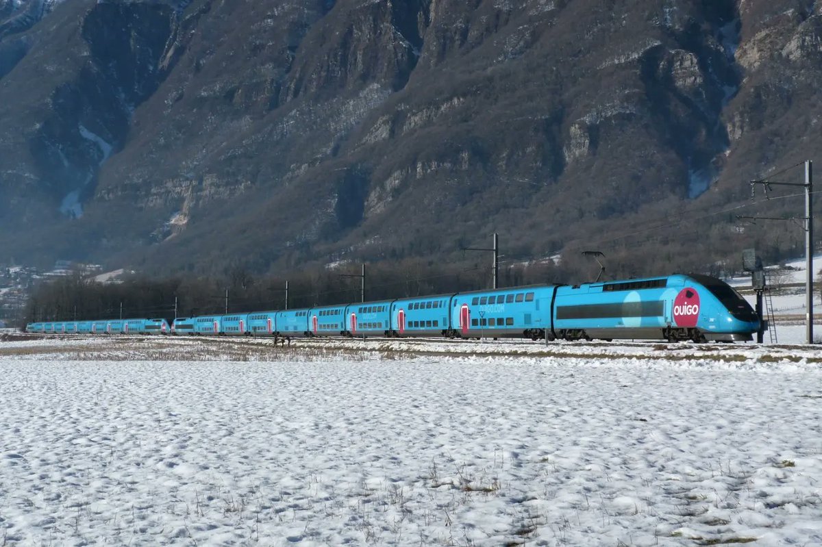 fantransport's tweet photo. Le #Ouigo des neiges -  Saison 2.
Rétrospective photos de cette saison hivernale 2021-2022 (du 16/12 au 28/03).
#tgvouigo #tgvdasye https://t.co/qMMAhk9n4u