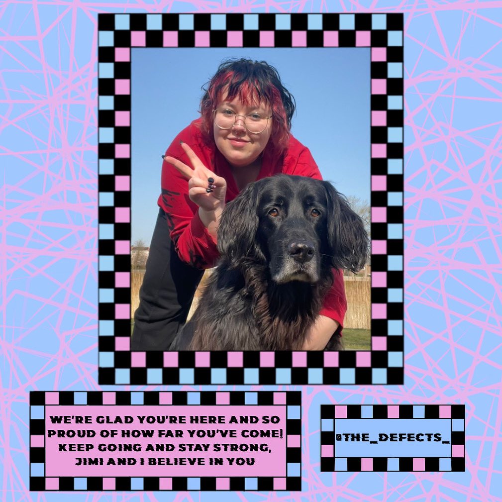 The_Defects_'s tweet photo. We zijn blij dat je er bent en trots op hoever je al bent gekomen!
Blijf gaan en blijf sterk, Jimi en ik geloven in jou💜
#thedefects #support #mentalhealth #pet #huisdier #autisme #adhd #Neurodivergent #LGBTQIA #LHBTIQA #MentalHealthAwareness #positivity #hond #dog https://t.co/fndd4tkAsm