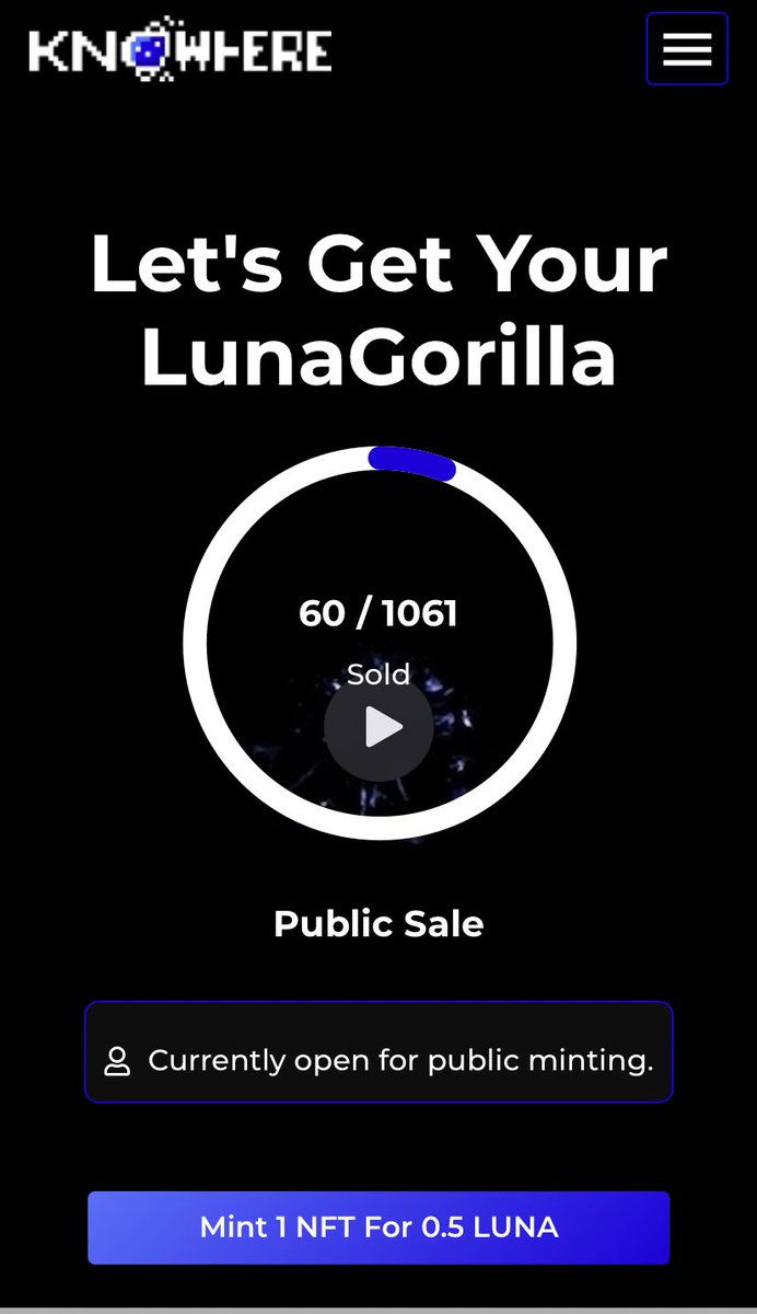 KOTNKPP's tweet photo. LunaGorilla mint live now, holder will get airdrop click here 👉 https://t.co/M5rf44GVOL

Discord 👉 https://t.co/ycdLu98mrb

@knowhere_art #TerraNFTs #NFTshill $LUNA https://t.co/ZvG2Ws42dx