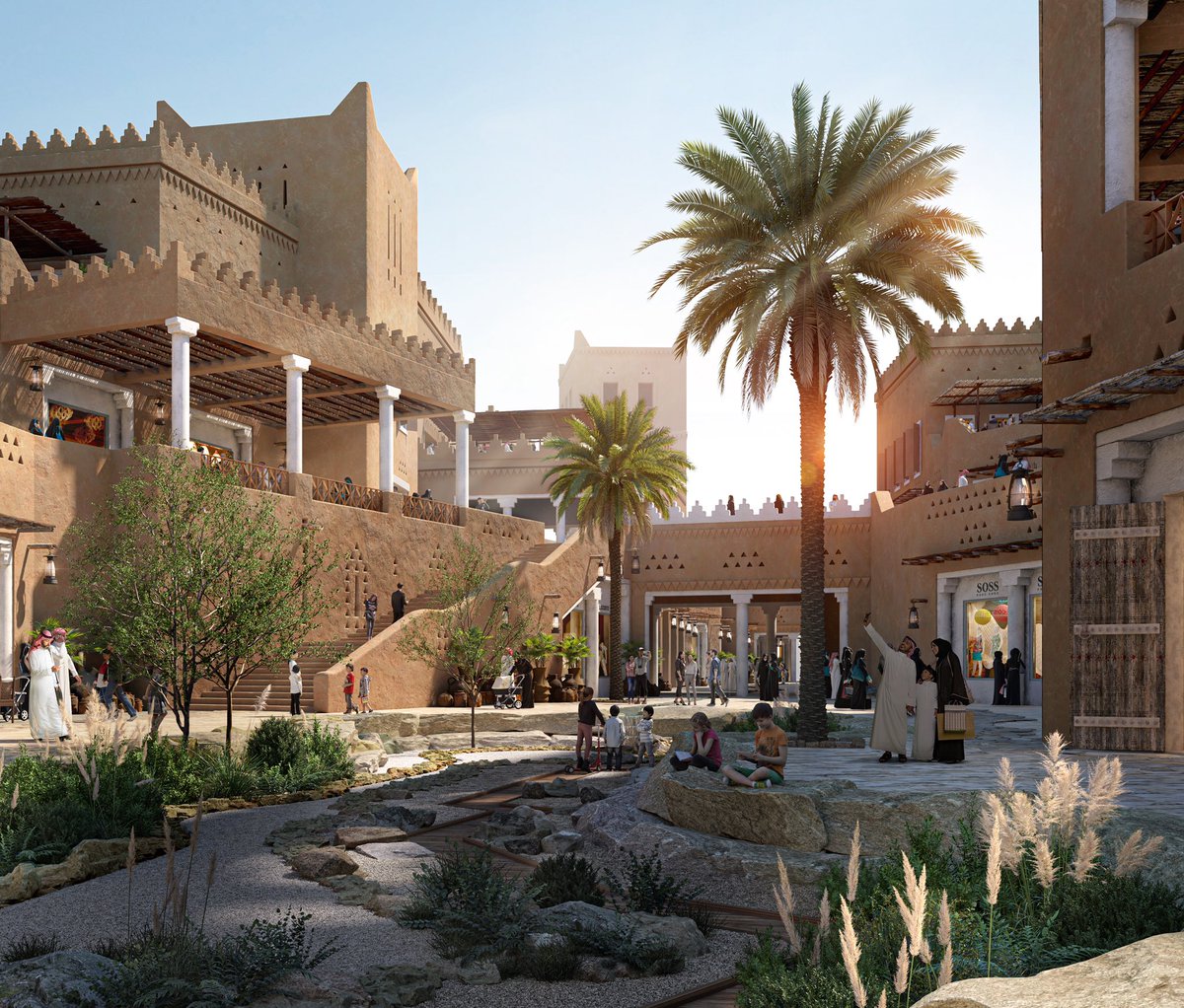 SaudiProject's tweet photo. هيئة تطوير بوابة الدرعية تعلن عن تعاون مع فنادق ومنتجعات أرماني؛ لإنشاء فندق أرماني بـ #الدرعية من تطوير جورجيو أرماني ومن تشغيل مجموعة إعمار العقارية

من مرافق الفندق:

- 70 جناح فاخر
- 18 وحدة سكنية
- منتجع صحي 
- مطاعم https://t.co/4fpsyF5Zla