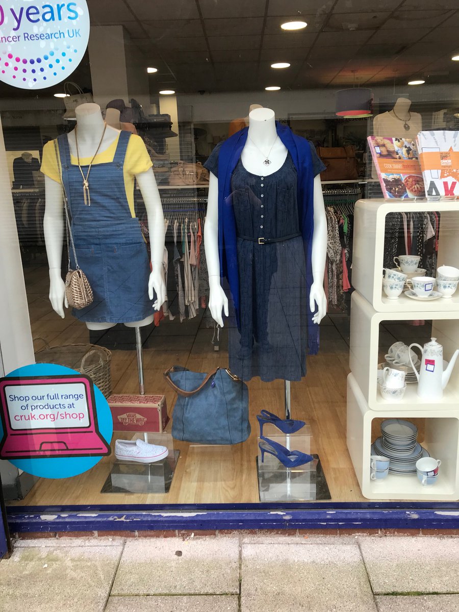 British summer time has arrived summer holiday are coming 
Why not come in and replenish wardrobe #WindowWednesday