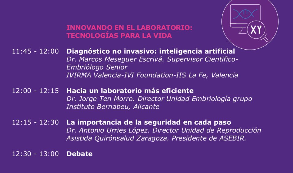 ASEBIRreprod's tweet photo. Hoy, @antonio_urries, presidente de #ASEBIR, participa en  #Bornxlife, un evento que reúne a algunos de los mejores especialistas en #ReproducciónAsistida de nuestro país, organizado por @merck_es. https://t.co/jLvkHiVJK8