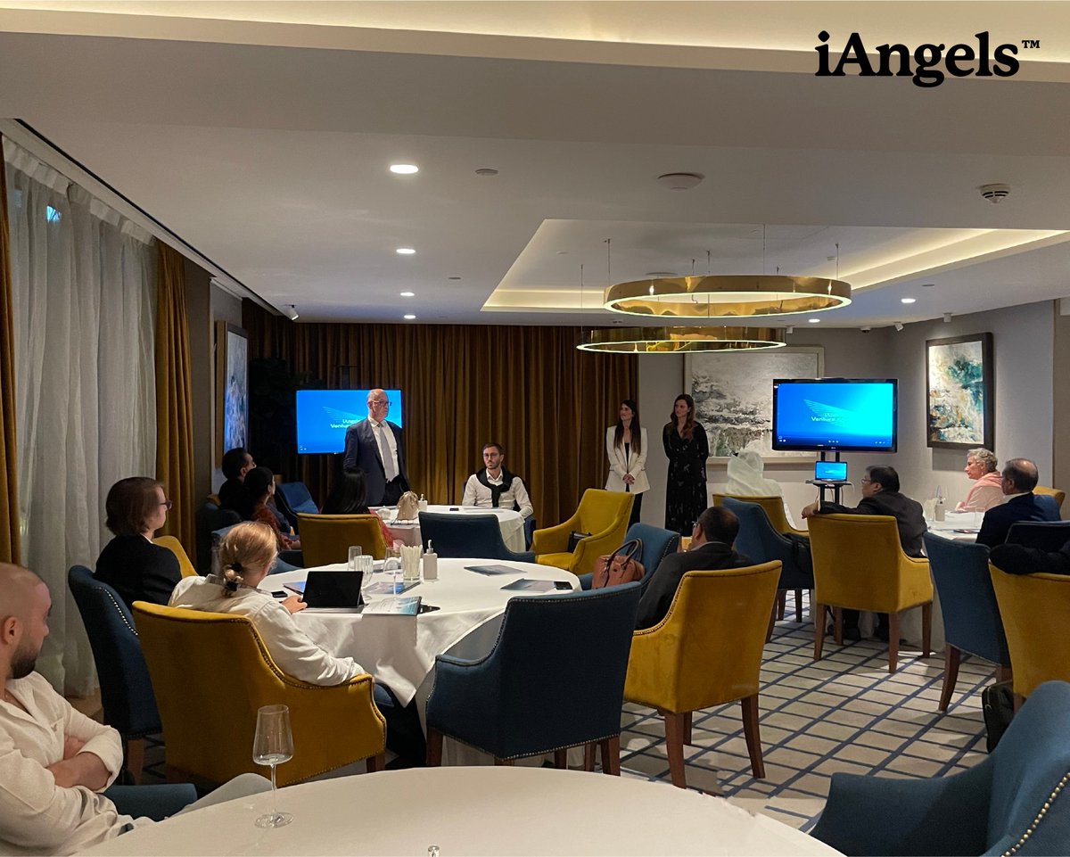 iAngelsCapital's tweet photo. iAngels' Shelly Hod Moyal, @Mor_Assia, David Assia and Or Koren hosting an event in Dubai, UAE at the Capital Club Dubai where we discussed Investing in the Future of Technology: From Blockchain to Venture. 

#VentureBeyond | #iAngels | #AbrahamAccords | #VC | #Investments https://t.co/LcKgwU3D4B