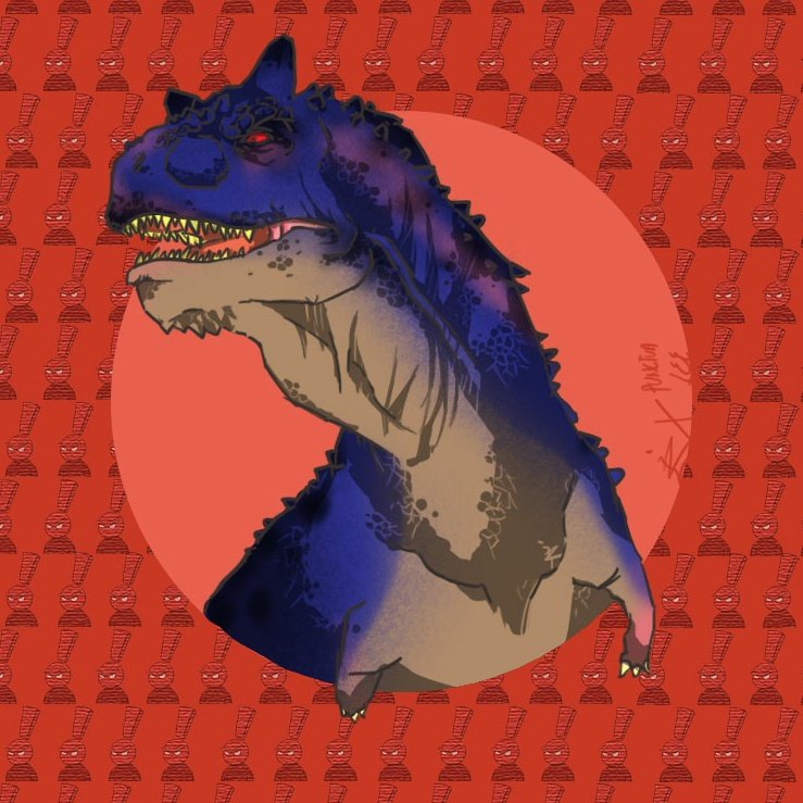 ryhunists's tweet photo. #NewProfilePic for promoting my collaboration work with @PunctuaLee_  project #1NFT1BOOK which are available for only 0.05BNB on @pentas_io! Link in Bio &amp; pinned tweet, thank u 🦖✨ https://t.co/InjPPeAbGO