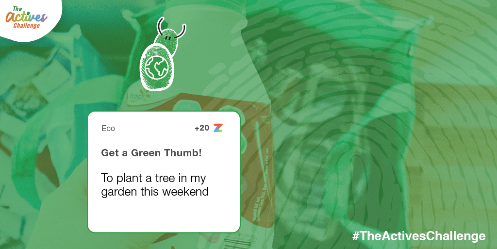 theactivesteam's tweet image. We've got another Action for April; this time Eco has a challenge for you! 🙌

For April, Eco wants everyone to plant something, from a small flower in a plant pot, to a tree seed in your garden! 🪴🌻

#TheActivesChallenge #Environment #EcoFriendly #Green
