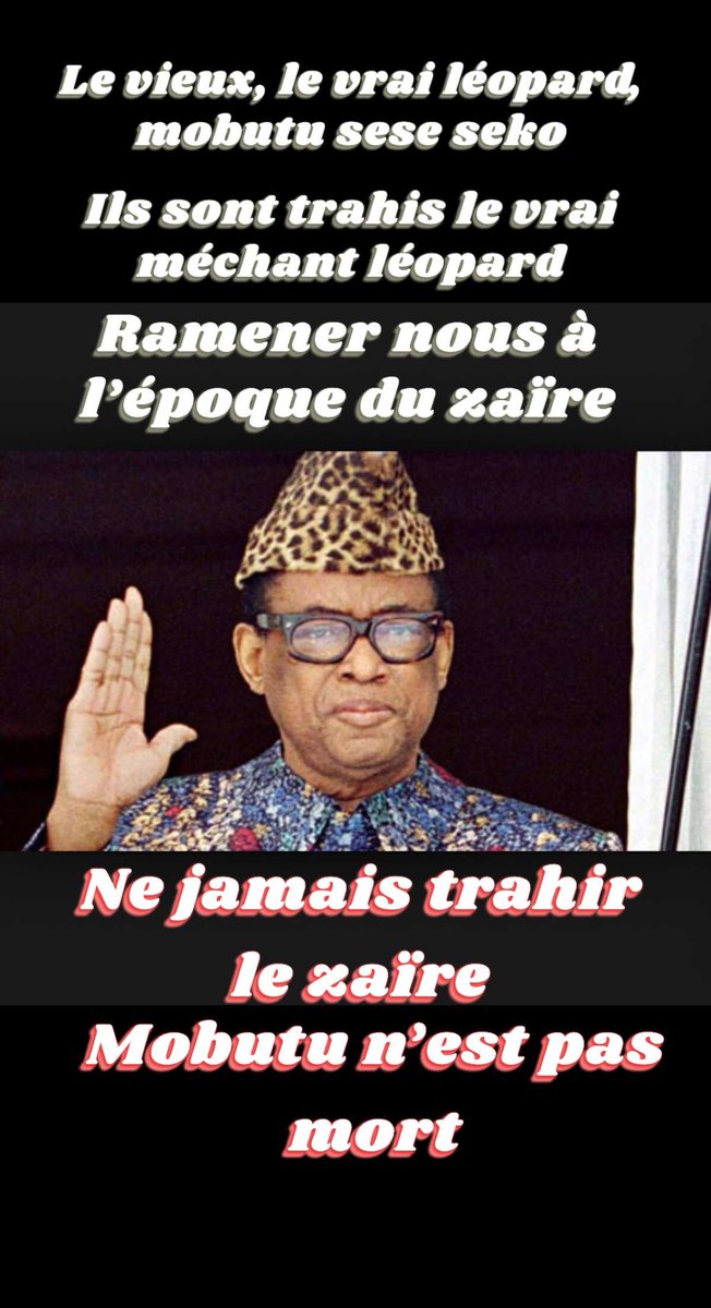 91Daks's tweet photo. C’est le Zaïre l’histoire, non pas là république démocratique du Congo https://t.co/xnk2zKjH7f