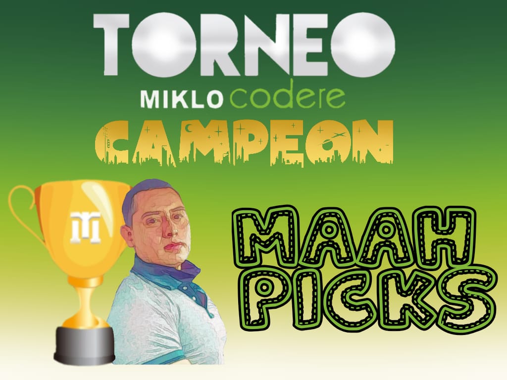 ale_picks's tweet photo. π¨ Torneo #MikloCodere π¨
Felicidades al CAMPEON π
π Maah Picks π
#TeamLeyendas
Record 8 β
1 β
Solo fallo 1 pick en la fase de grupos y de ahi se fue invicto todos los playoffs
Sorteo de $1000
Requisitos:πππ¬ seguir ambas cuentas
@TeamMiklo π
@MarioAg26129913 π https://t.co/8a89OnrsyO