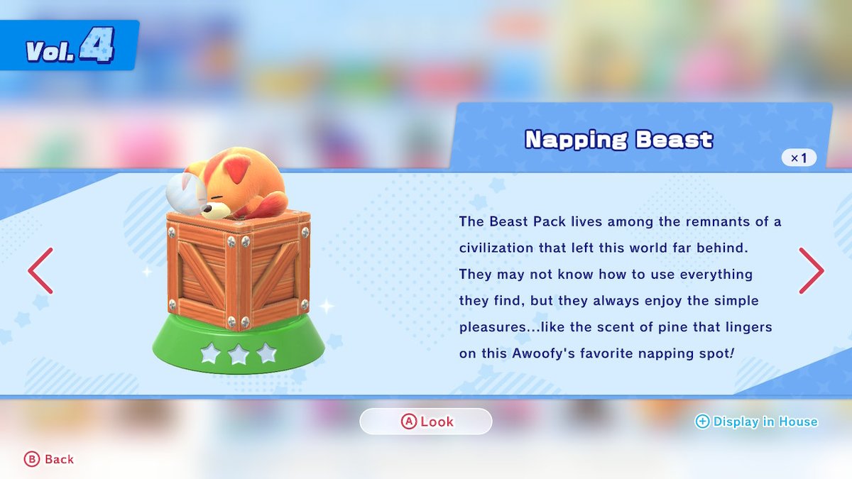 White_Fox_1992's tweet photo. "Hay, we need to pad out the trophy line up."
"Got it boss, let's add background details as trophies."
#KirbyandtheForgottenLand #Kirby #NintendoSwitch https://t.co/54qP31TVyg