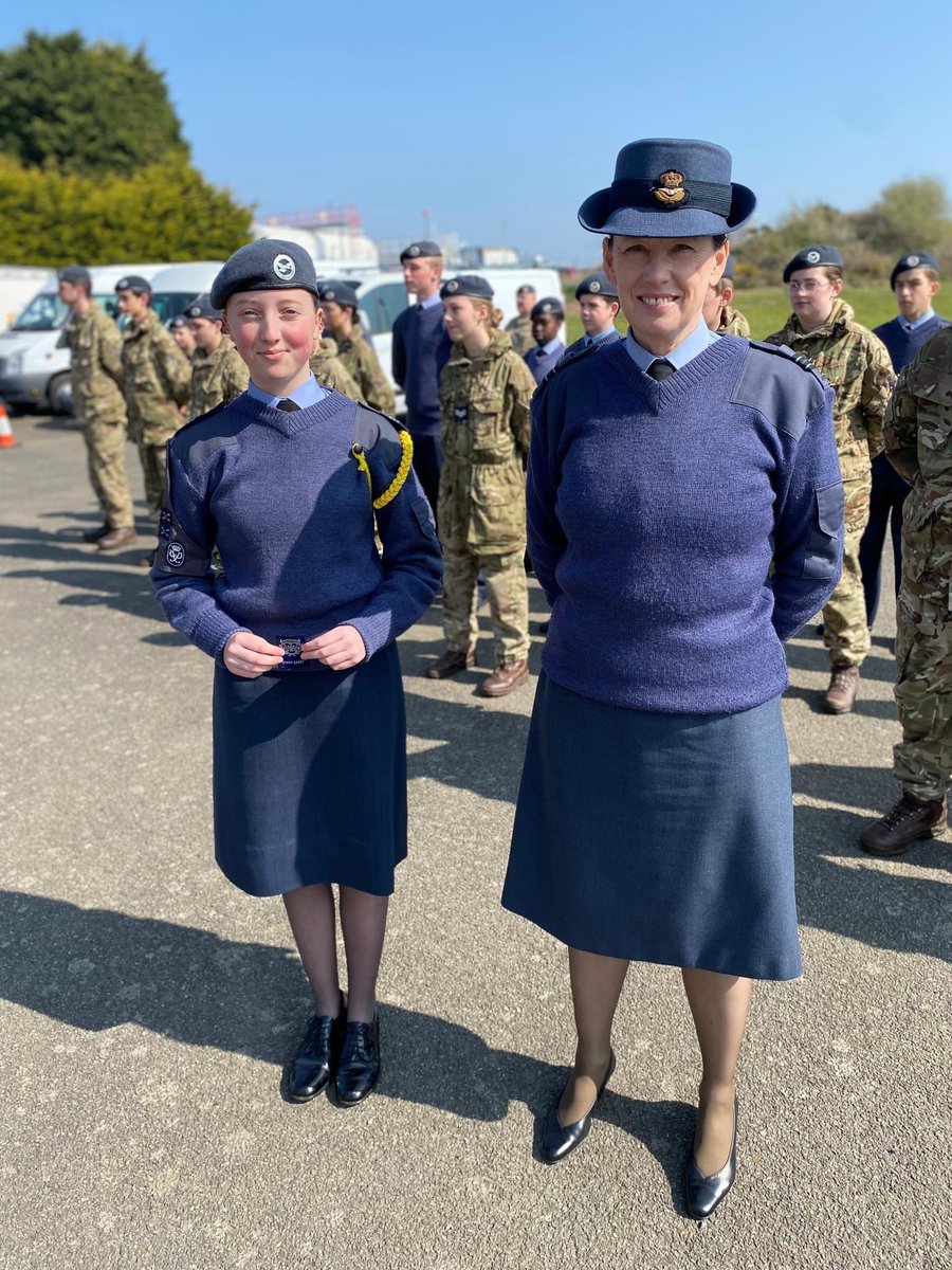Congratulations to Katie Parrish, who has been appointed to the rank of Cadet Warrant Officer.  After passing a promotion board with Wg Cdr <a href="/DWWaircadets/">Dorset Wiltshire Wing Air Cadets</a>.

#VentureAdventure #whatwedo <a href="/aircadets/">RAF Air Cadets</a> <a href="/ComdtAC/">Commandant RAF Air Cadets</a>