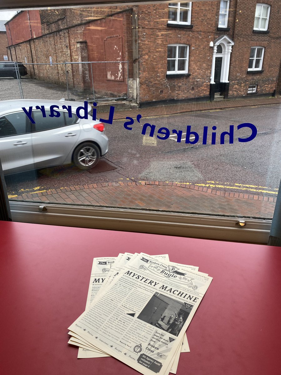 Hot off the press 🗞 The Broken Cross Bugle, made by the children <a href="/BrokenCrossAc/">Broken Cross Primary</a> Find copies at #Macclesfield Library <a href="/CECLibraries/">CE Libraries</a> and at Weston Bakery on Earlsway! #LetsCreate <a href="/ace_national/">Arts Council England</a> <a href="/CheshireCF/">Cheshire CF</a>