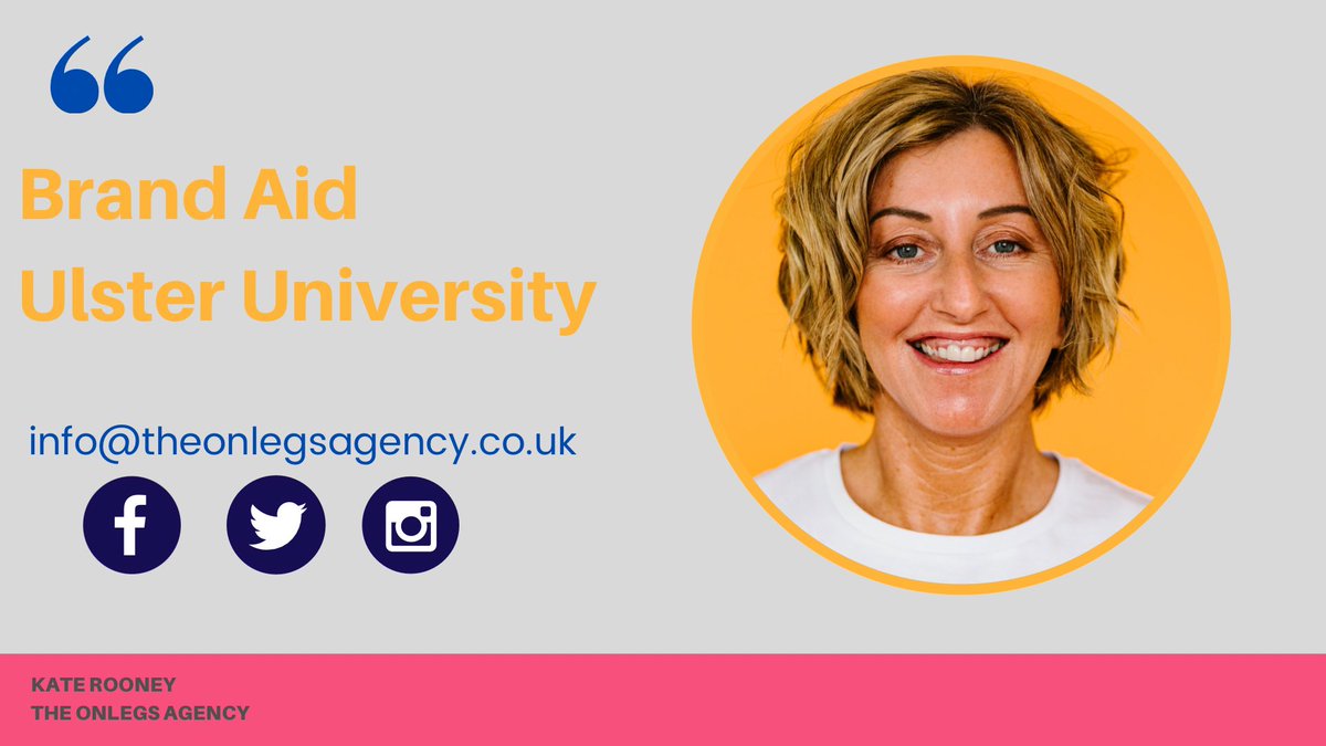 TheOnLegsAgency's tweet photo. Can’t wait to deliver Brand Aid to @UlsterUni this Friday.
Maria and Shauna have not put me under any pressure at all 😂😂😂
#brandaid #storytelling #personalbrand #theonlegsagency #followyourarrow https://t.co/j2fO1UblI7