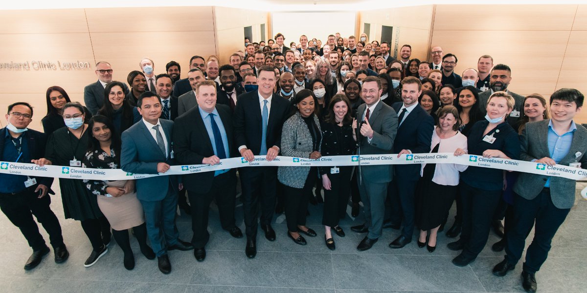 We have built a unique model of healthcare, combining the best of Cleveland Clinic's 101 years and the best of U.K. healthcare. Core to all of this is our incredible caregivers who have such passion for and dedication to our future patients.