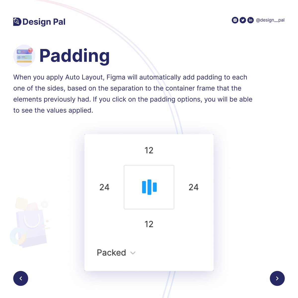 design__pal's tweet photo. Let’s talk about one of the best features on Figma every UI designer should know how to use.

AUTO LAYOUT 💃🏾🔥🚀🥳

Auto layout is a property you can add to frames and components. It lets you create designs that grow to fill or shrink to fit, and reflow as their contents change. https://t.co/dG292ZGGuL