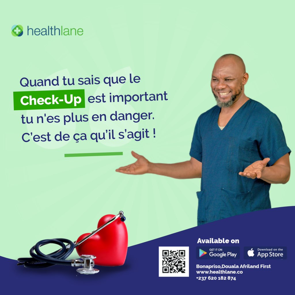 Ne vous mettez pas en danger. C’est de ça qu’il s’agit !

linktr.ee/MyHealthlaneCMR

#healthlane #getonthehealthlane