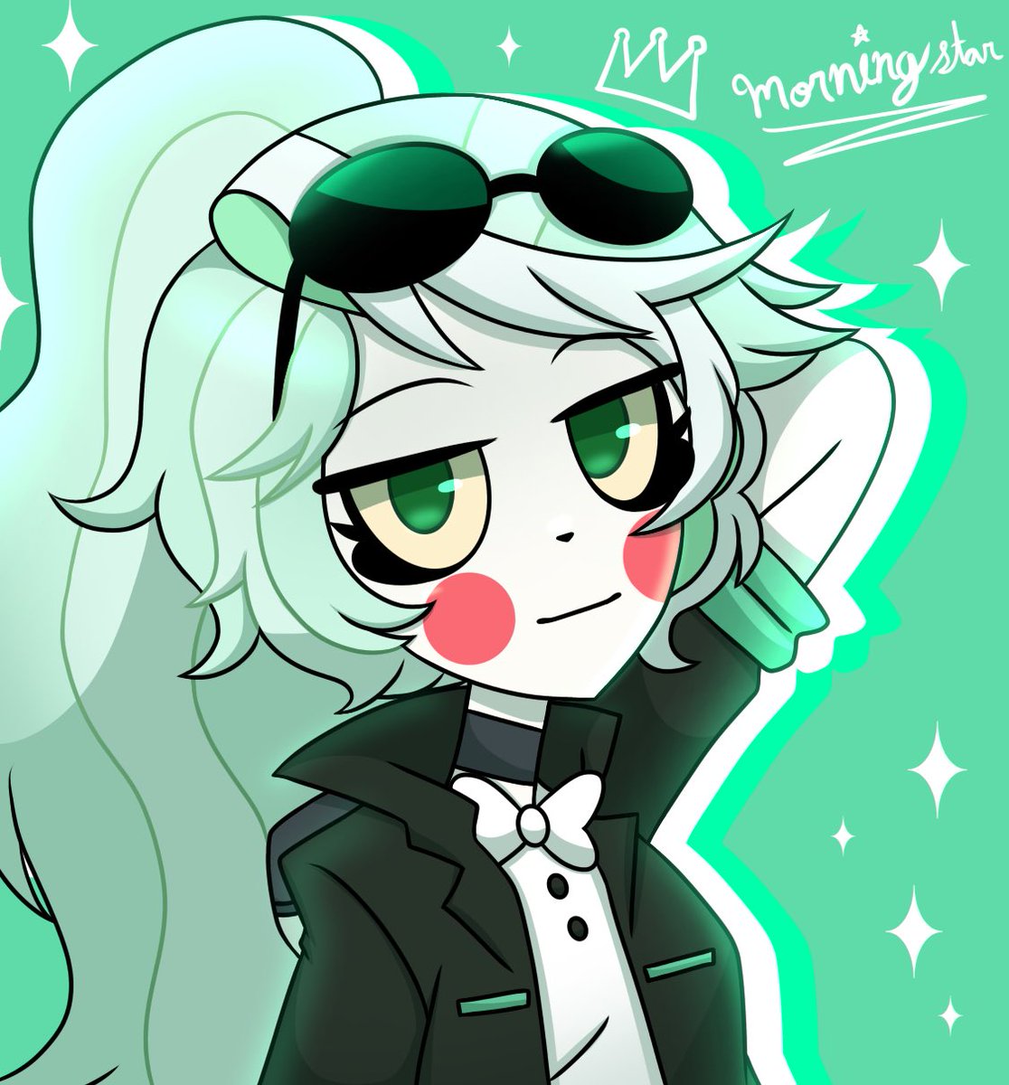 DrawyDraws's tweet photo. for some rp event imma bout to do
anyways cool minty cool princess
#HazbinHotel #CharlieMorningstar #3pcharlie #ibisPaintX #artph https://t.co/hOTQfxhUyB