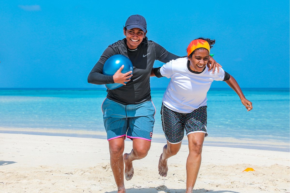 ImmigrationMV's tweet photo. Highlights from 'KokaaAvi 2022', a fun-filled day trip initiated by Controller General @hanafymv, on the occasion of international women's day 2022. It was the perfect getaway for the officers to relax and enjoy a day off.
#KokaaAvi2022 #TeamImmigration #ClubImmigration https://t.co/2R6wXJVQUc