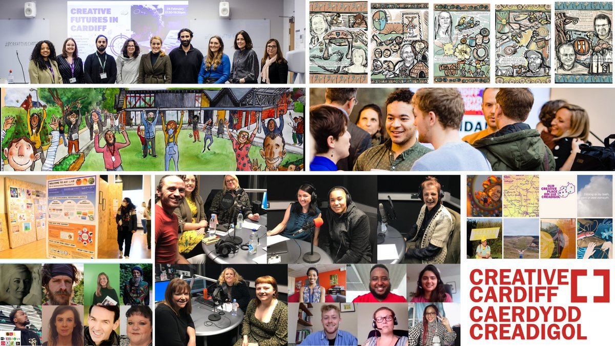 Caerdydd Creadigol | Creative Cardiff tweet media