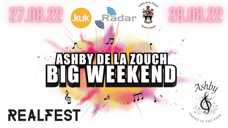 Proms in the Park &amp; Realfest are now under one website.
You can purchase single event tickets for either or both days.
Please check the website for a full line up of acts.

ashbybigweekend.co.uk