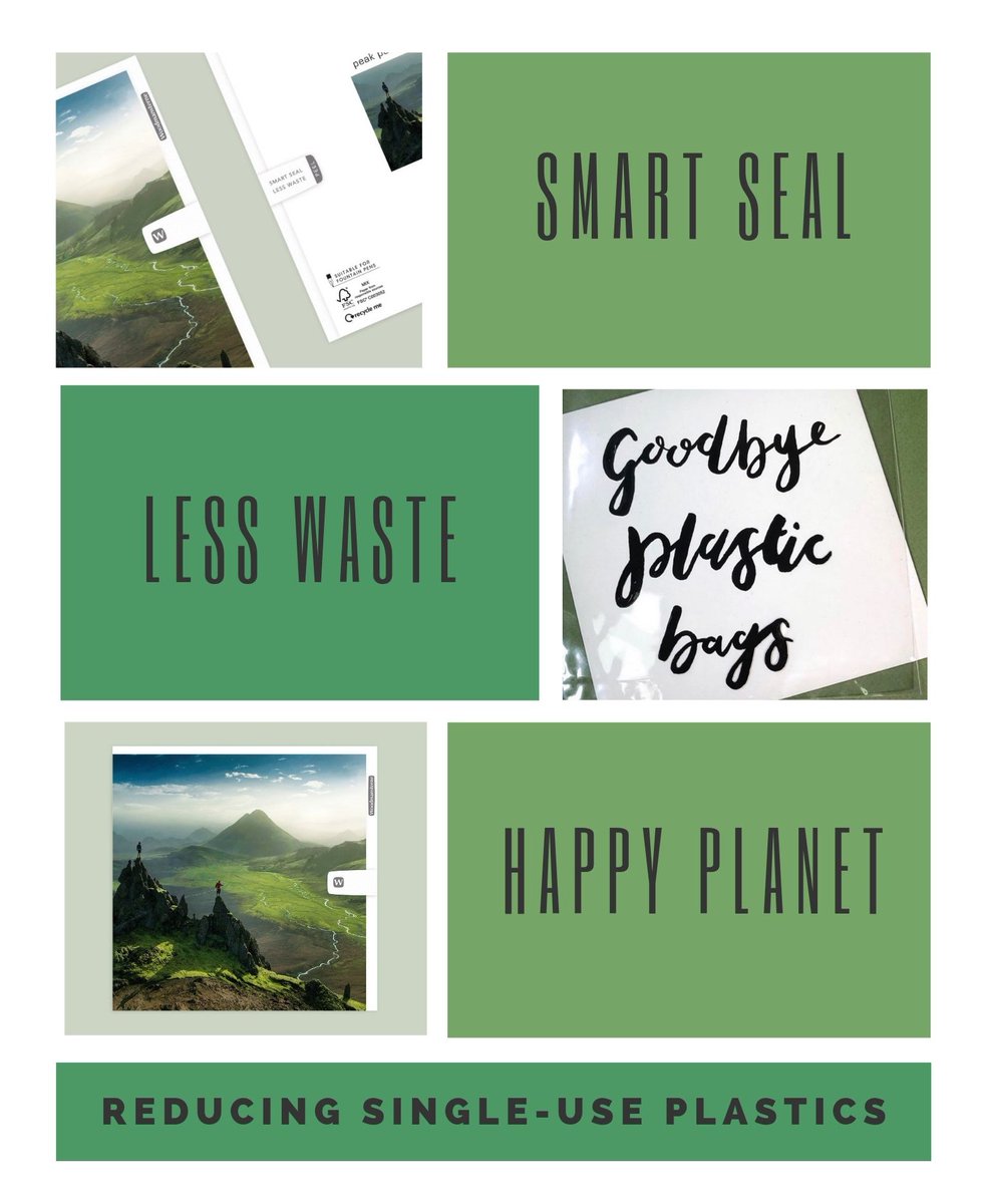 Today we’re celebrating 3 years since the launch of our Smart Seal! Did you know that by using it (and ditching single-use plastic bags) we save up to half a million pieces of throw-away plastic being sent to landfills every week? (that’s over 50 tonnes a year!).
#woodmansterne