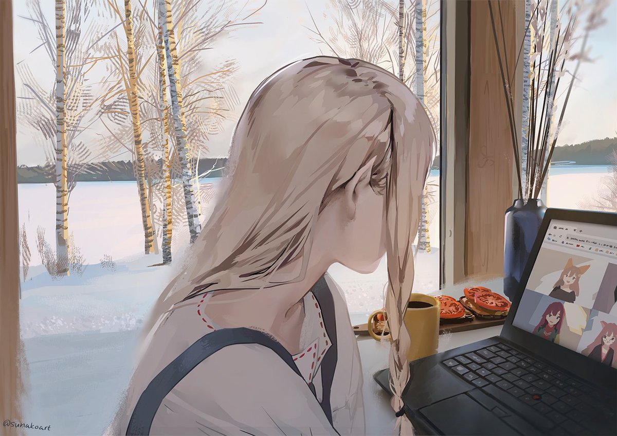 「Hi #VisibleWomen I'm a Finnish artist wh」|Sunakoのイラスト