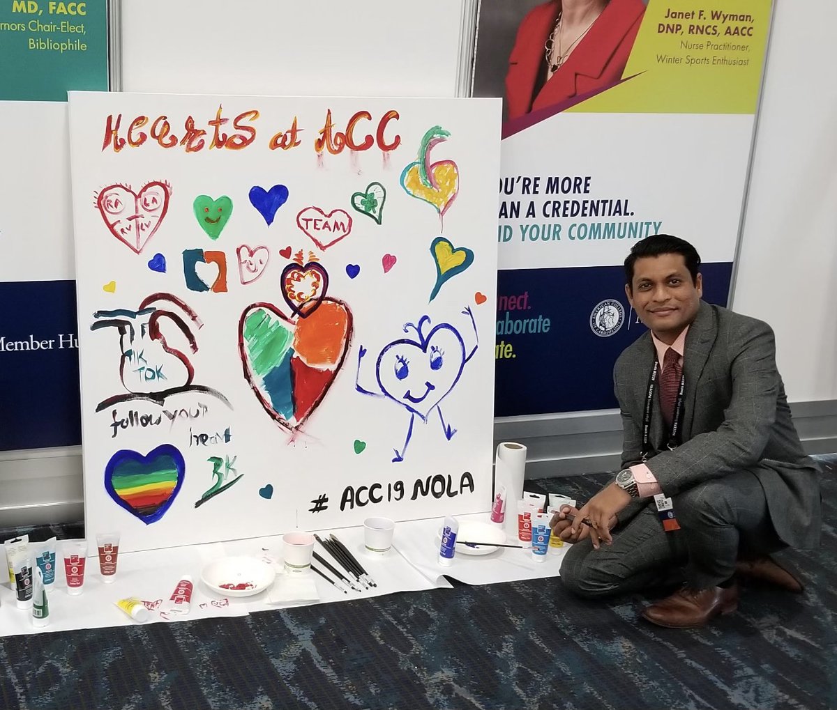 jigneshpatelMD's tweet photo. 1. How the movement of showcasing creativity and unique talents of Cardiologists at annual ACC meeting started..This goes back to ACC.19 NOLA.. https://t.co/BX3EFcypdv