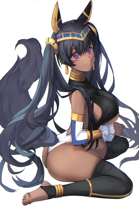 ゆるふわ系褐色アヌビスちゃん 