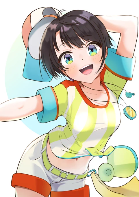 4枚に見えて8枚分、今月もホロライブでした。
 #今月描いた絵を晒そう 