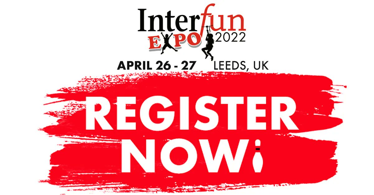 Networking, free seminars &amp; latest products for the attractions, leisure, play, FEC &amp; theme park sectors. 
interfunexpo.com/register

#amusements #attractions #themeparks #leisureindustry #arcades #trampolineparks #playground #bowling #FEC #familyentertainment