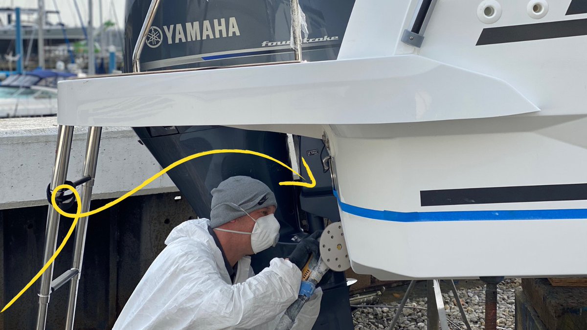 beyonderboating's tweet photo. Work in progress... With a #Beyonder membership we take care of the essential boat maintenance so you don't have to. Just another reason why boat ownership is overrated! Find out more about becoming a Beyonder member: https://t.co/mrfyHKJAJW https://t.co/yOvdkq8fdD