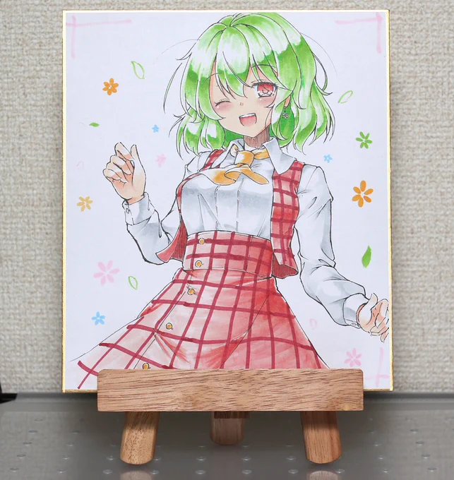 束子さんに色紙描かせたってこんなもんしか出せないぞ(戒 