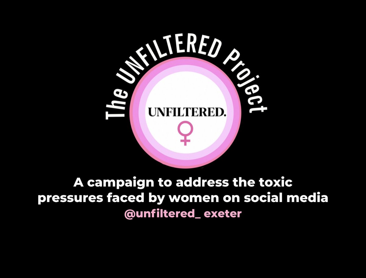 unfiltered_exe's tweet image. Introuducing The Unfiltered Project. A University of Exeter student led campaign aiming to raise awareness on the digital inequality faced by women online. @exetercomms  #ExeterCommsTwitterConference2022 #DigitalInequality
(1/8)