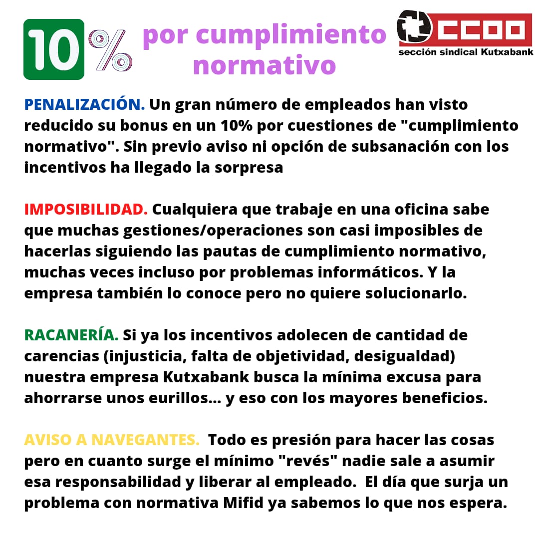 CCOO Kutxabank tweet media