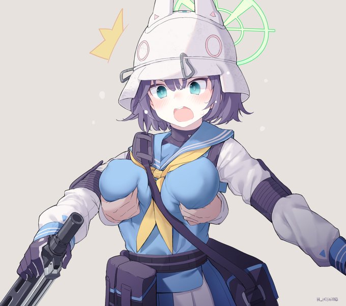 私、うさぎさんチームではサキちゃんが好きです。色々蒸れてそうだし濃そうだから #ブルアカ 