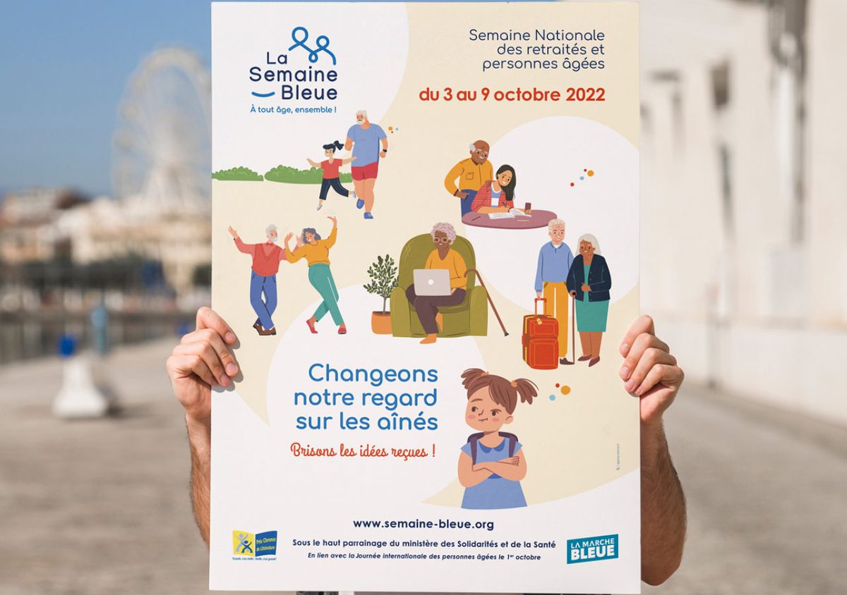 AgenceBolivie's tweet photo. @AgenceBolivie a été choisi pour travailler sur l'identité de l'opération La Semaine Bleue, semaine nationale des retraités et personnes âgées, dont @Uniopss est en charge. Vous pouvez la découvrir à partir du lien suivant:
https://t.co/nIDfTuWY5X
#Solidarité #Lasemainebleue https://t.co/4csiggpfHw