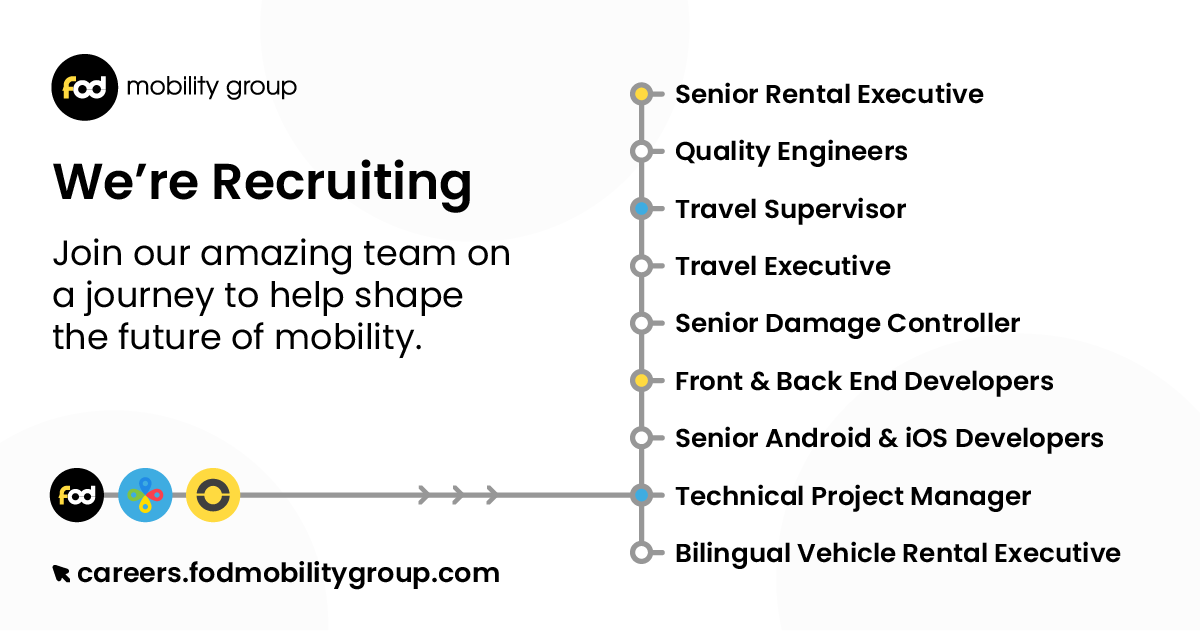 FOD_Group's tweet photo. We’re recruiting!

If you’d like to join our growing team, get in touch today or visit https://t.co/ysOt4N7Lt1 to apply for our latest #vacancies.

#lifeatfod #recruitment #recruiting #hiring #jobs #jobvacancies #traveljobs #techjobs #softwarejobs #developerjobs #tech #technology https://t.co/NmjDch8ygy
