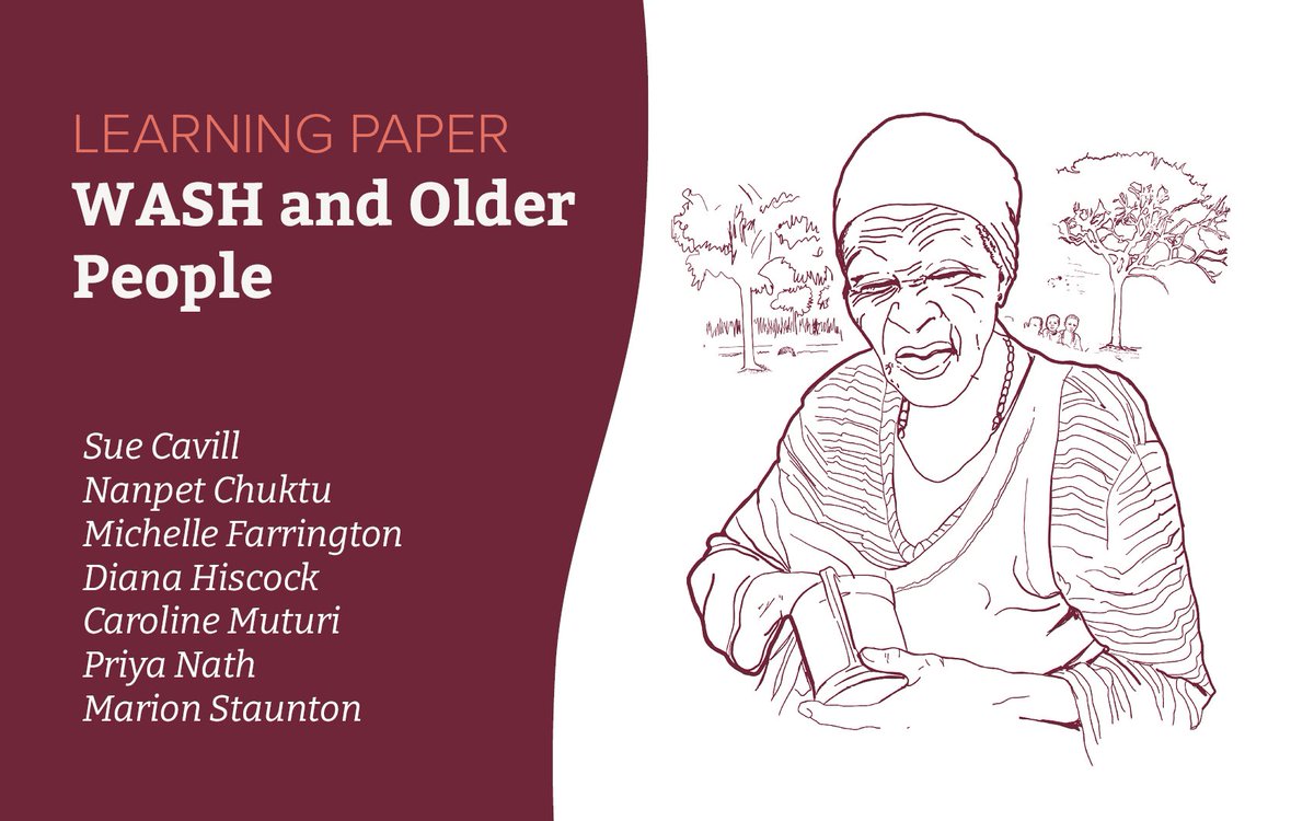SanLearningHub's tweet photo. 📢As people get older, WASH facilities must be adapted to their evolving needs, by:

- Including their needs
- Reacting to context, including dignity, independence &amp; isolation
- Adapting facilities &amp; approaches

A new learning paper offers recommendations👉https://t.co/vn37t9Kfgp https://t.co/nnWV7j2tho
