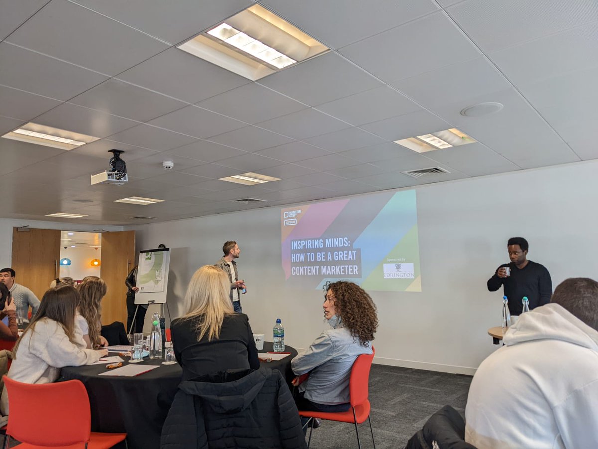 equatoragency's tweet photo. Hello! Team Outreach taking over for a while as we're at #InspiringMinds with @marketingsocSCO and @andrew_davis upping our content game! We're loving it so far, can't wait for the rest ✍️ https://t.co/PMhrvn6yKk