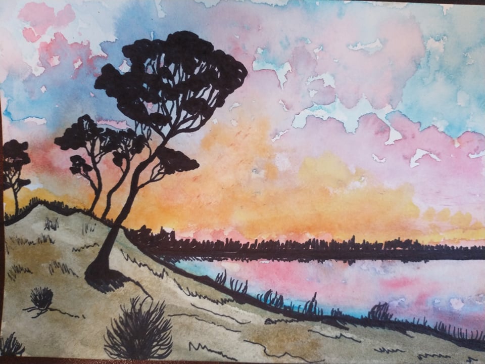 Desachroma's tweet photo. Today I devote to...
elsewhere #watercolor #watercolorpainting #watercolorsky #art https://t.co/qoB2eOE31s