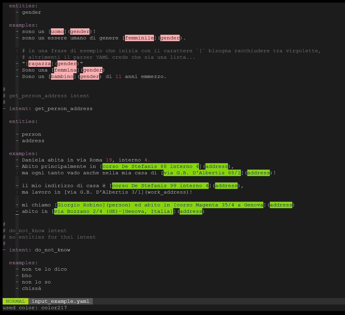 solyarisoftware's tweet photo. If you are:
a #vim #editor person
a #NLP/NER annotator
a convo designer
a window/search-intensive developer
So maybe my #vimscript plugin https://t.co/Sb4qjGCmeR
could be useful to alleviate your #dataset building fatigue! v.0.9.1 adds use cases
I appreciate a star on github! https://t.co/jvPH8g49ta