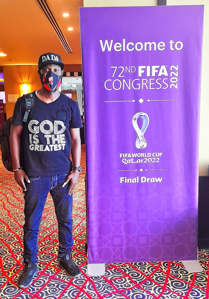 dadaoliseh's tweet photo. God Remains The Greatest 🙌🏾
Touchdown Doha, Qatar 🇶🇦 for the FIFA World Cup 2022 Congress and Draw.
#DadaOlisehPhotos #Doha #Qatar2022 https://t.co/ulciJ3wLy7