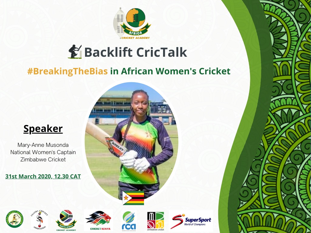 ACA_Foundation_'s tweet photo. 1 DAY TO GO!!
MEET MORE SPEAKERS! 🇷🇼🇬🇭🇰🇪🇺🇬🇿🇼
Register NOW to secure your slot at the #BackliftCricTalk dialogue on #BreakingTheBias in African Women’s Cricket! #CWC22 
https://t.co/2s4JArl5UE https://t.co/JO4qlVX1sZ